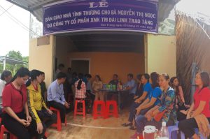 Gia đình nghèo Cà Mau hân hoan đón năm mới trong căn nhà tình nghĩa do Đài Linh Group trao tặng