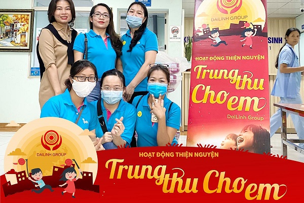 DaiLinh Group – Chuyến thiện nguyện “Trung Thu Cho Em 2020” tại bệnh viện nhi TW 4