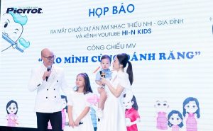 [AFAMILY] Kem đánh răng trẻ em Pierrot đồng hành với MV “Nào mình cùng đánh răng” của ca sĩ Phan Đinh Tùng